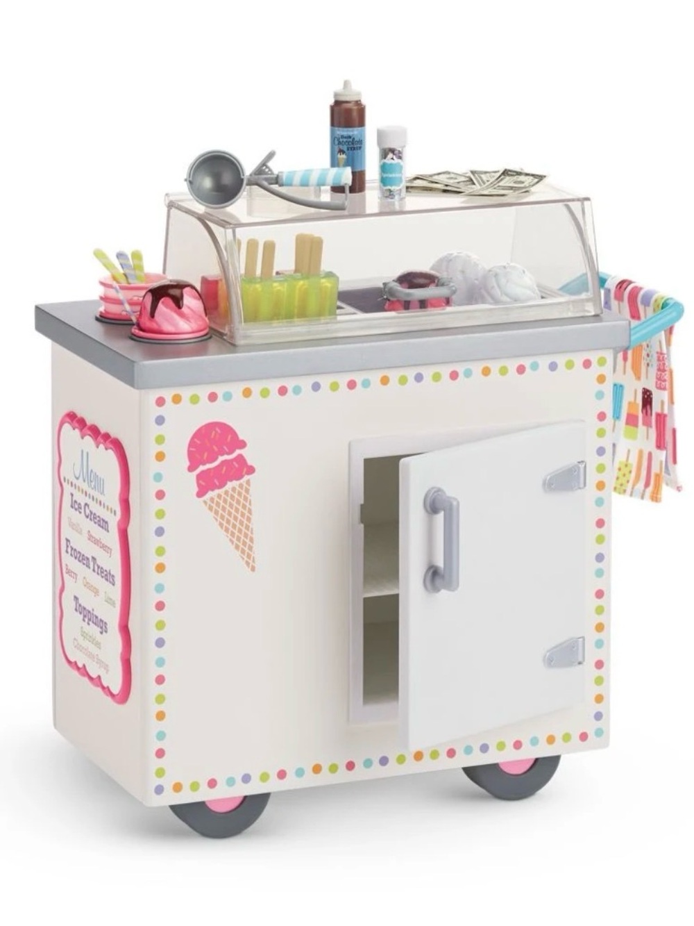 American Girl Ice Cream Cart